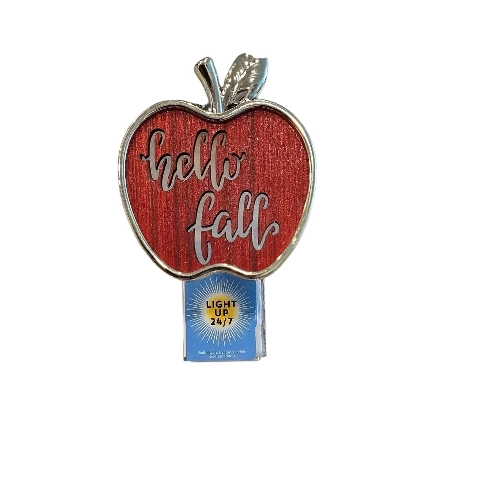 BATH AND BODY WORKS HELLO FALL WALLFLOWERS PLUG-IN DIFFUSER. NWT.